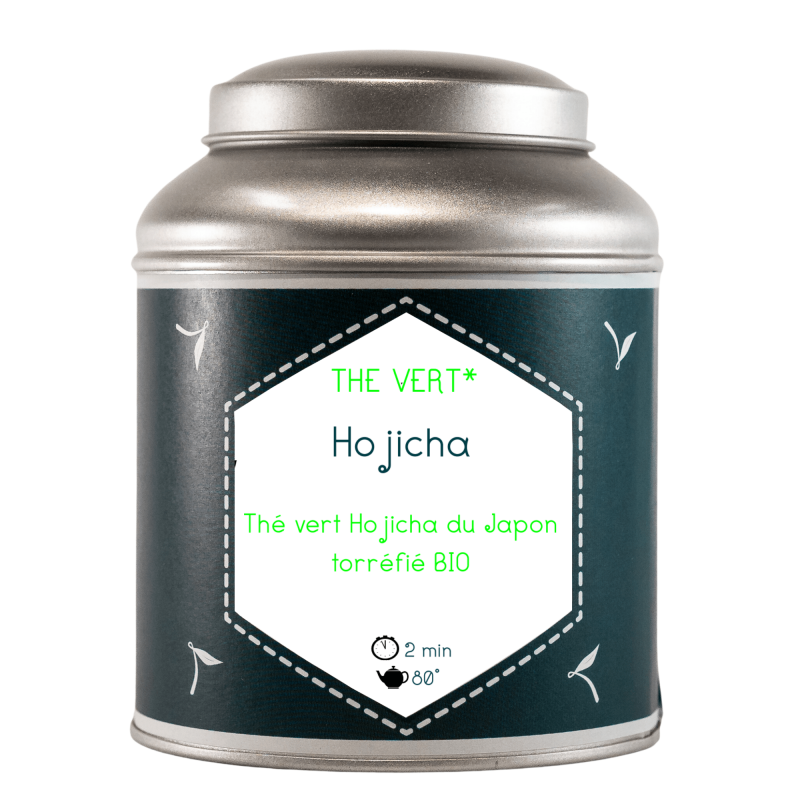 thé vert bio Bancha Hojicha Japon boîte cadeau