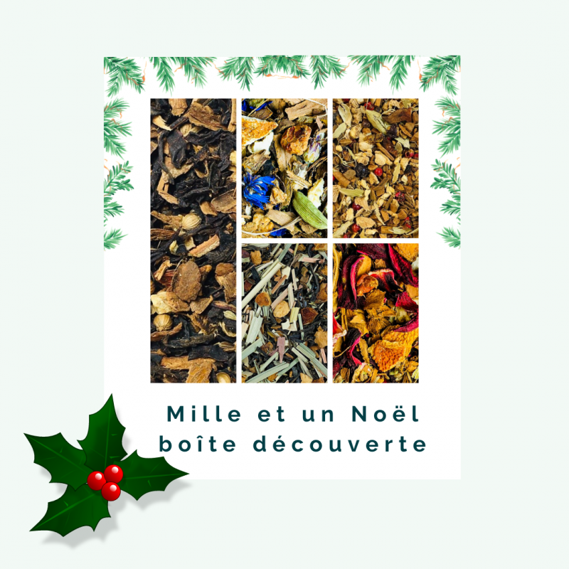 Boîte découverte thés et infusion Noël BIO