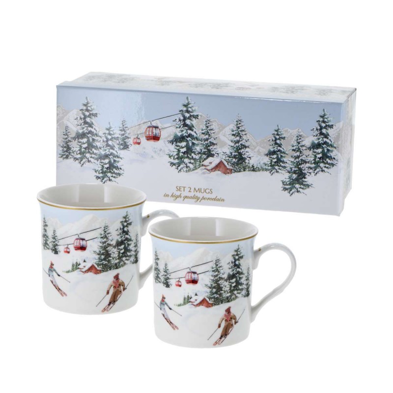 Set de 2 Mug " Chalet"