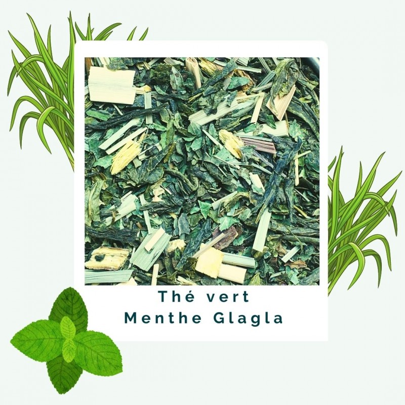 Menthe Glagla - Thé vert BIO