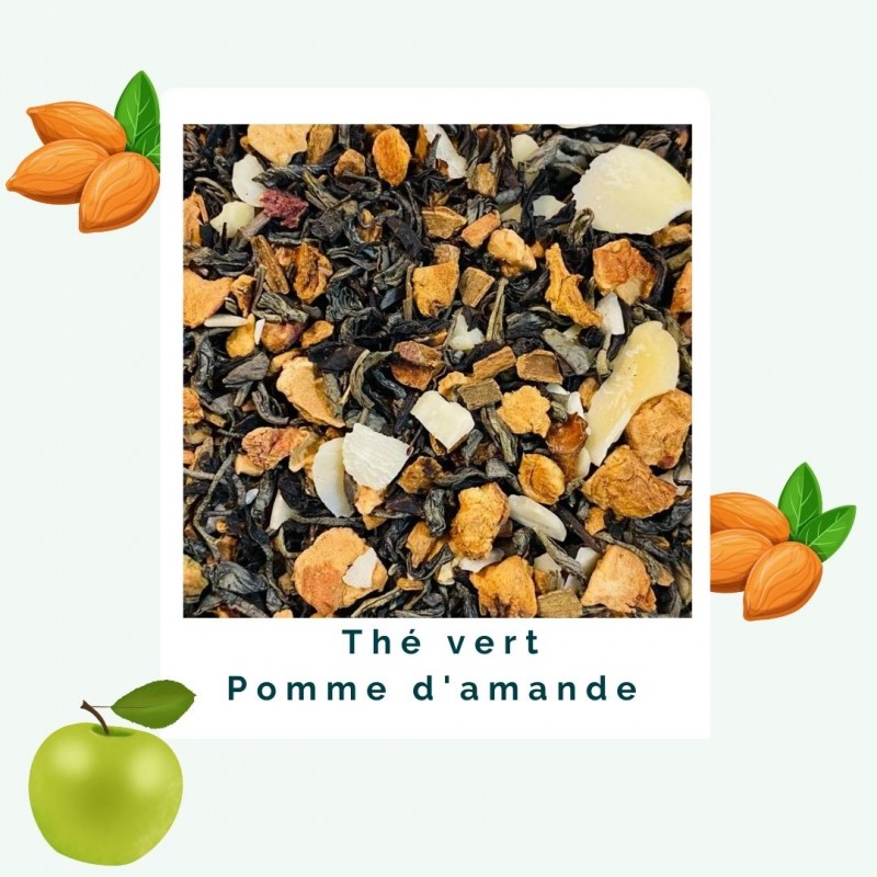 Pomme d'Amande - Thé vert BIO